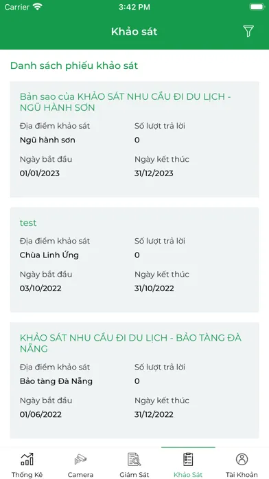 Giám sát du lịch thông minh Ekran Görüntüleri