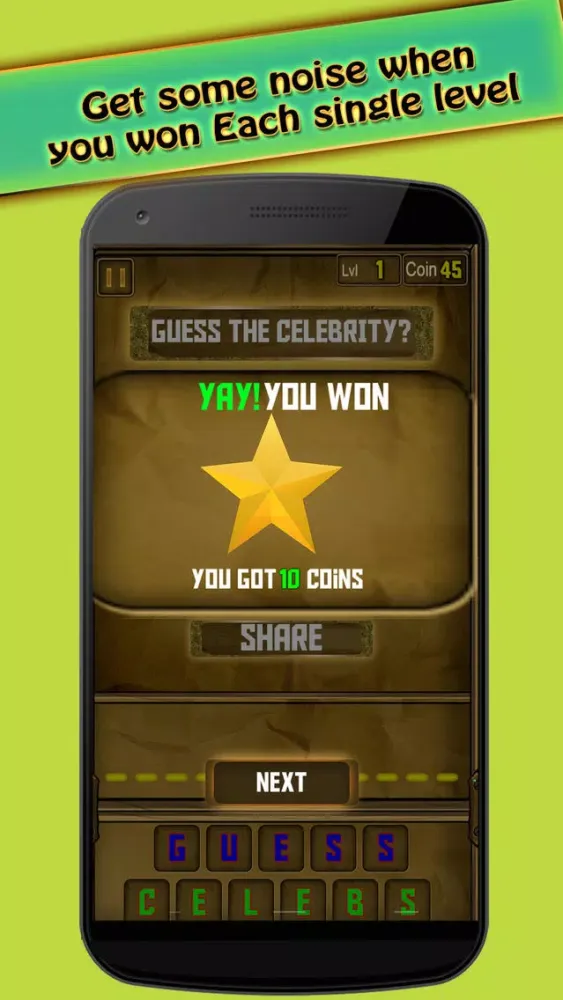 Zrzuty ekranu Voice Guess Challenge 2017 Celebrity Mode