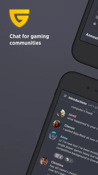 Скриншоты Guilded - community chat