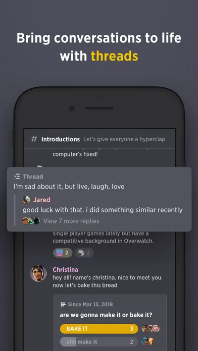 Скриншоты Guilded - community chat