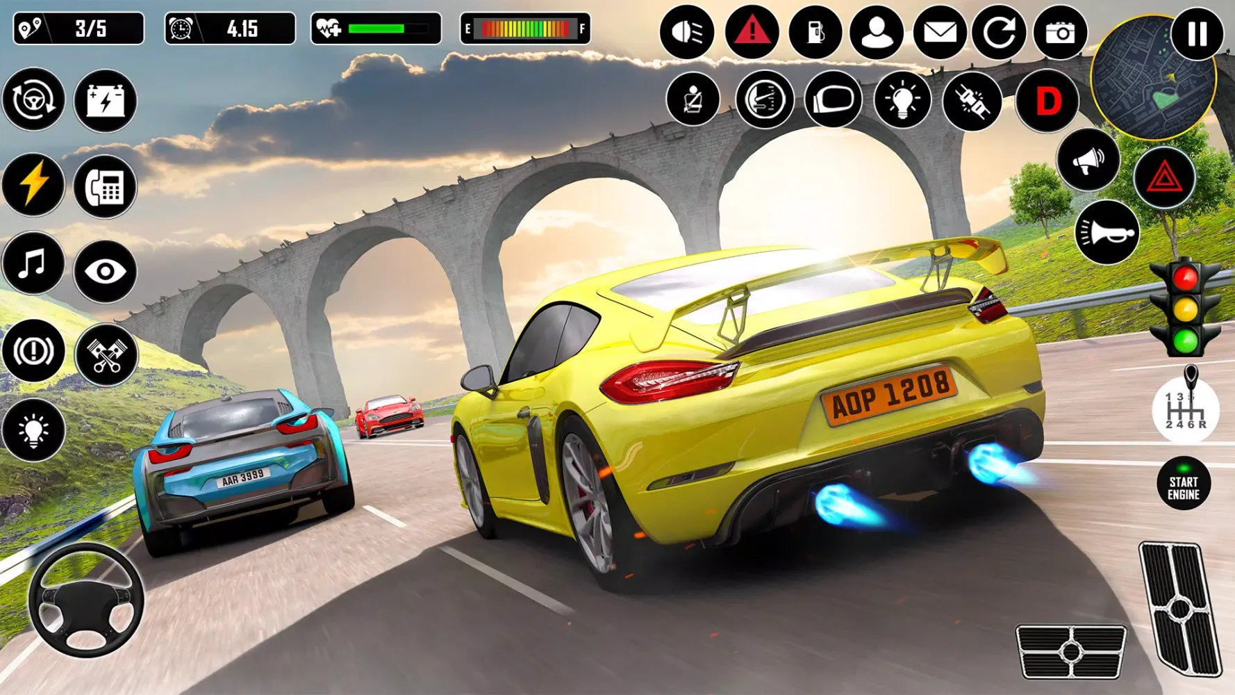 Tangkapan layar GT Car Racing Games 3D Offline