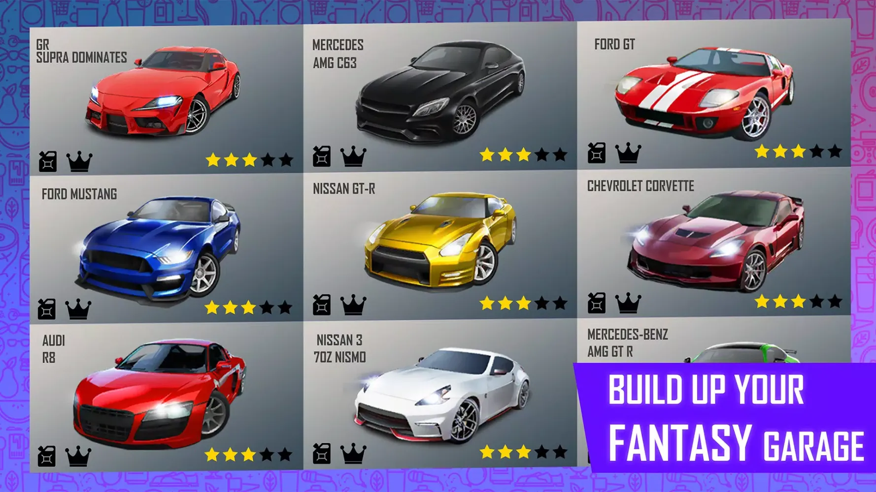 Tangkapan layar GT Car Racing Games 3D Offline