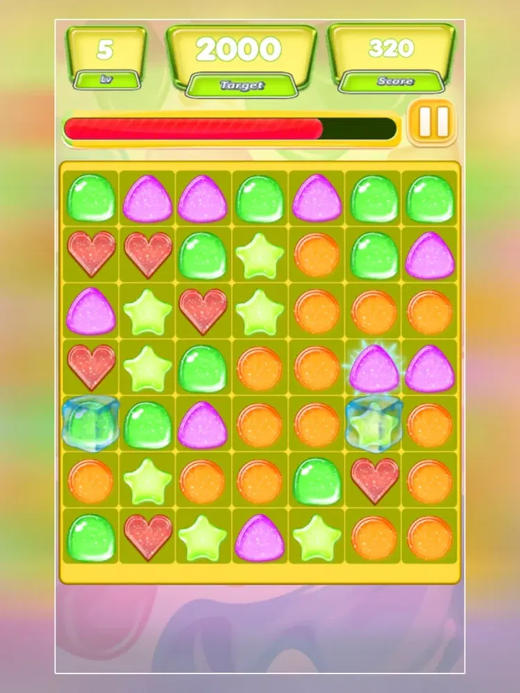 Screenshot di Jelly Shooter - Match 3 Crush Game iPad 