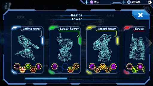 Sci-Fi Tower Defense Module TD स्क्रीनशॉट