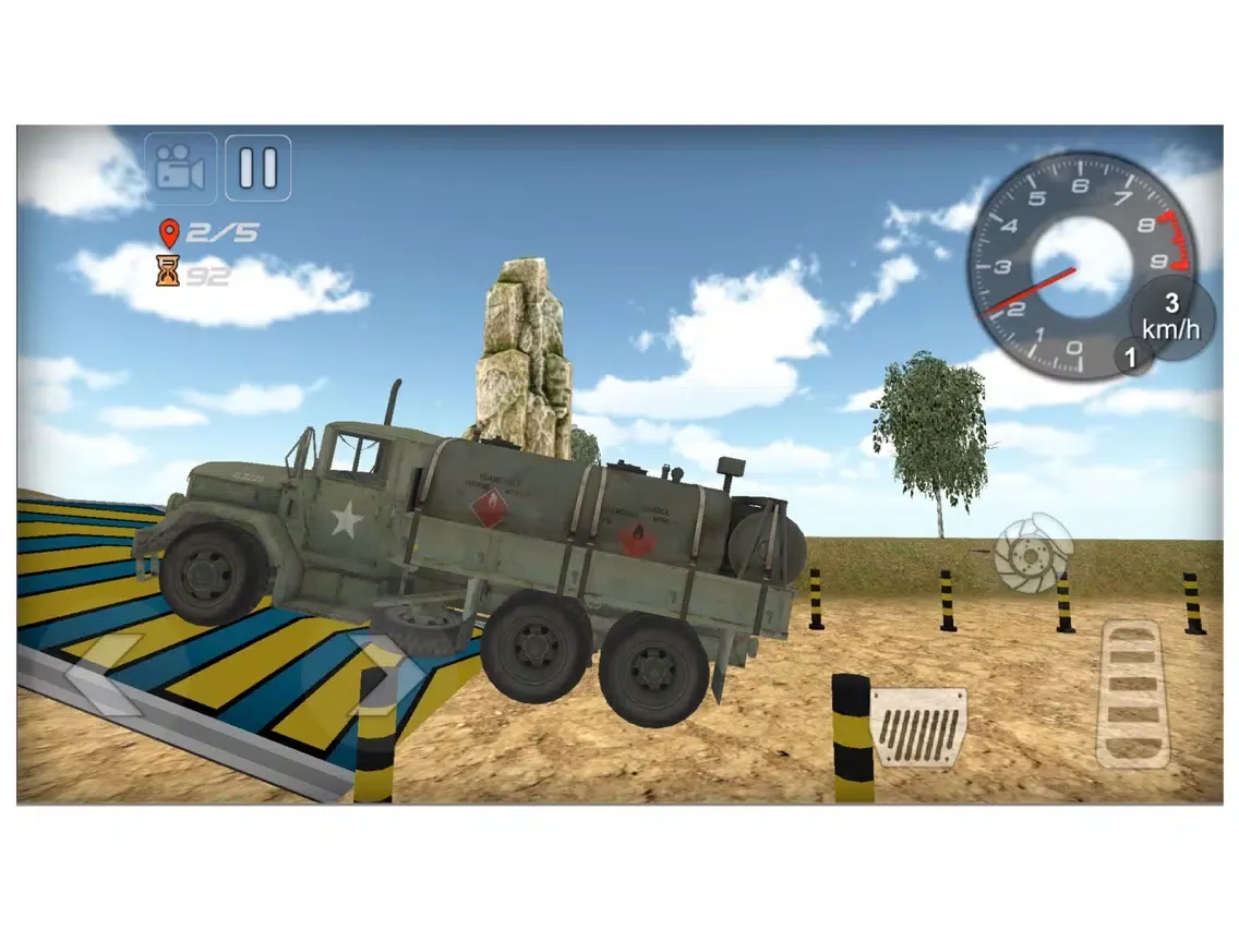 Скриншоты 4x4 offroad Truck Stunt Driver iPad 