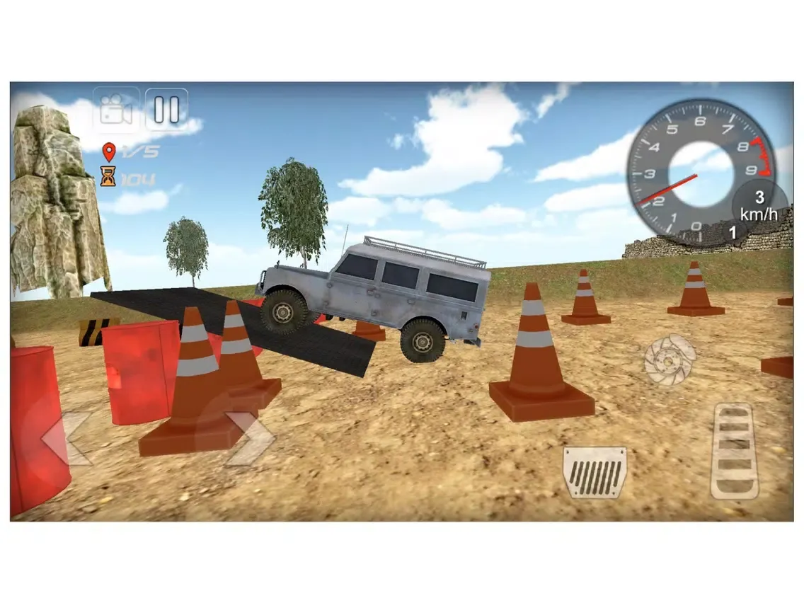 Скриншоты 4x4 offroad Truck Stunt Driver iPad 