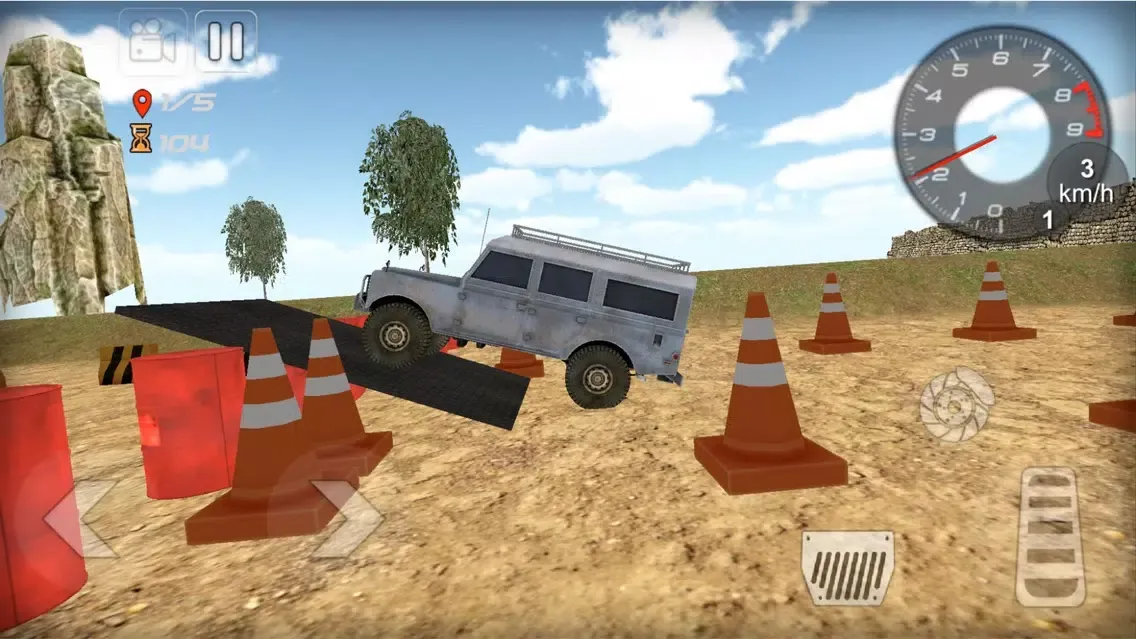 Скриншоты 4x4 offroad Truck Stunt Driver