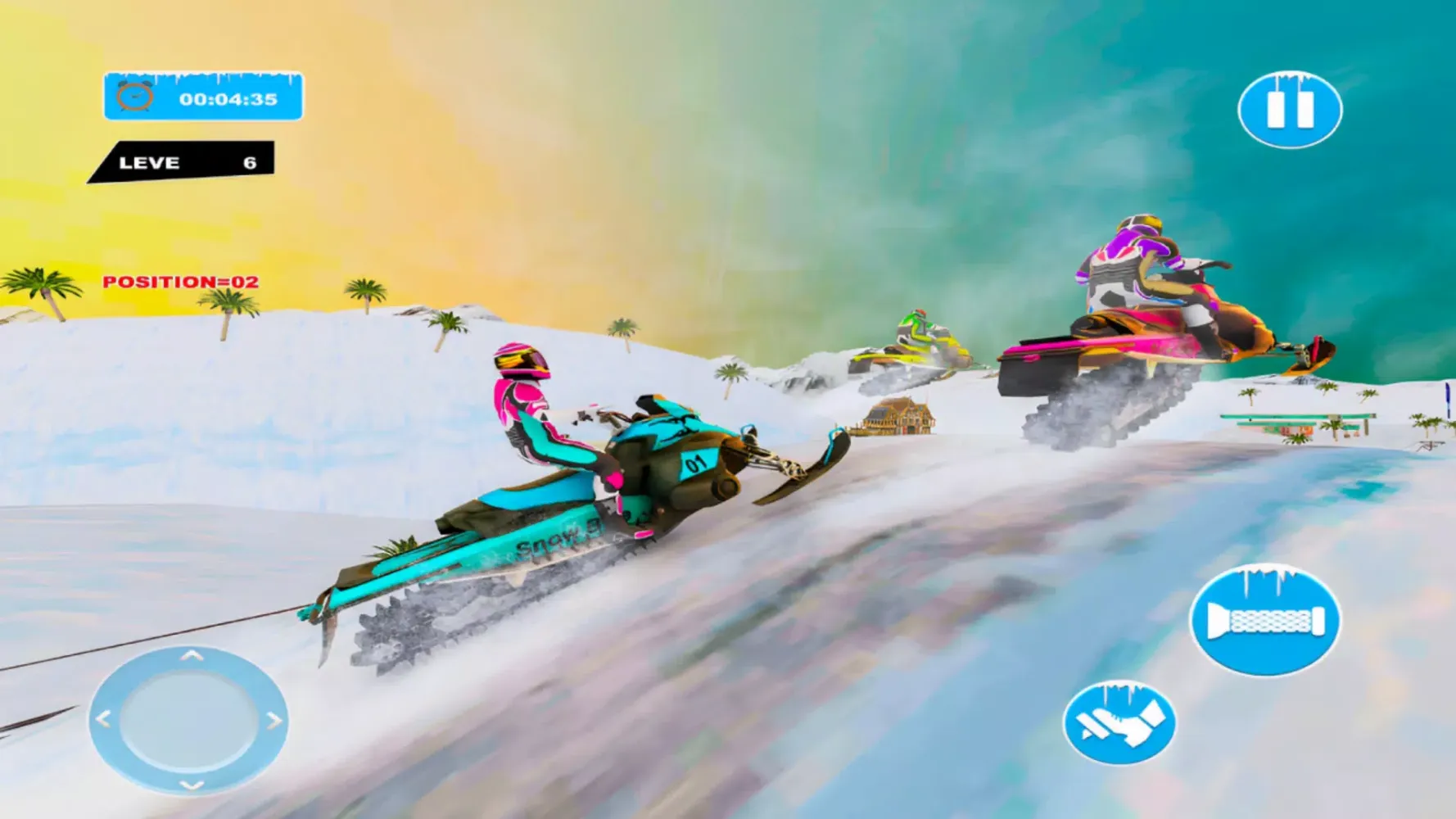 تصاویر Snow Bike Racing Snocross Game