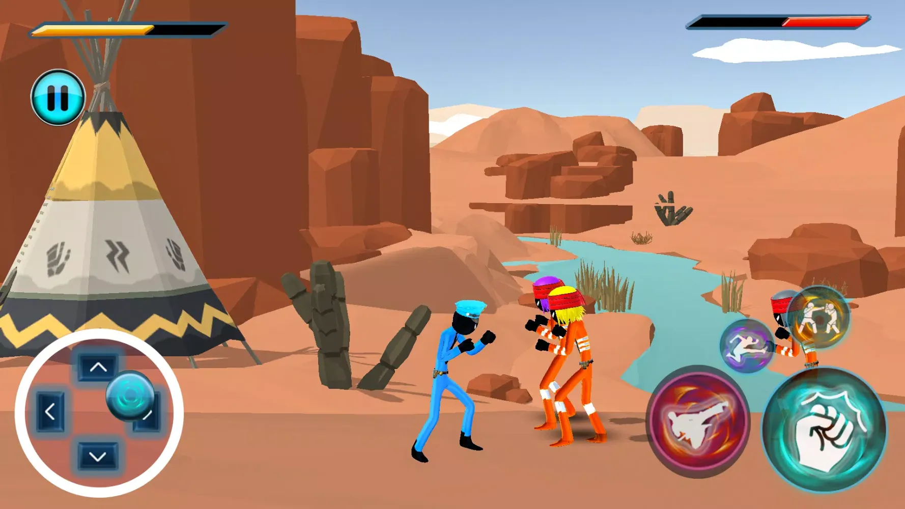 Stickman Fight Battle Survival Screenshots