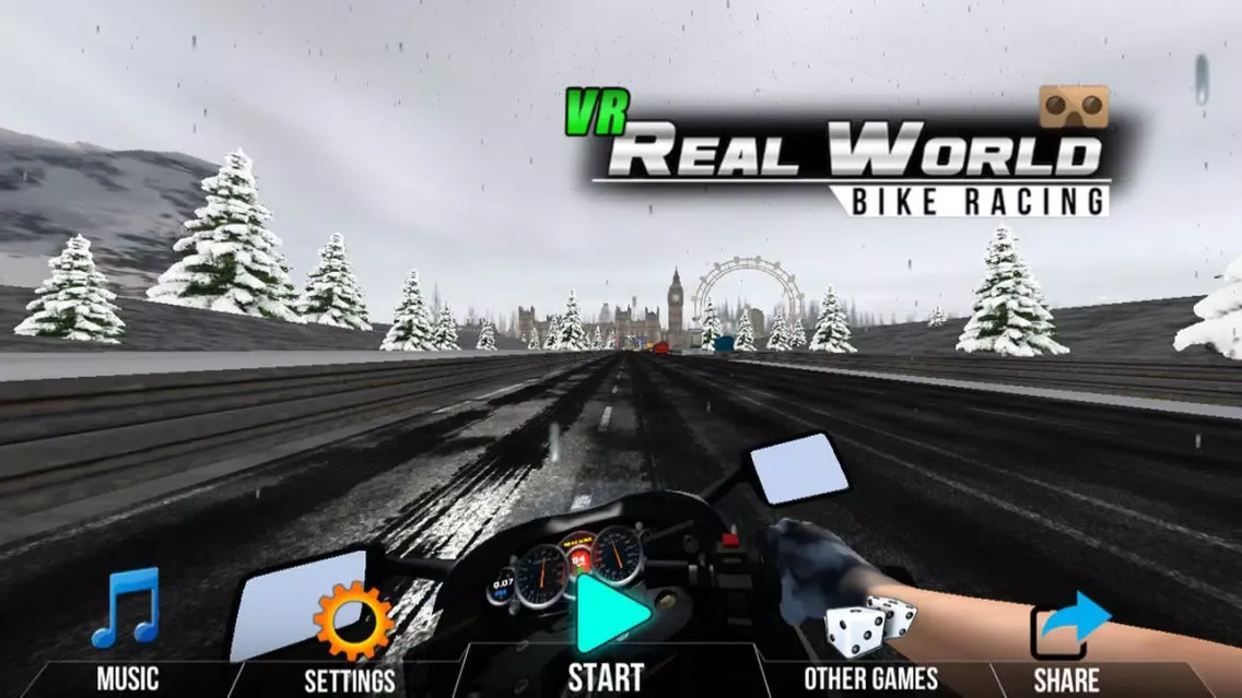 Capturas de pantalla de VR Bike Real World Racing