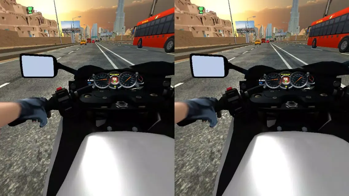 Capturas de pantalla de VR Bike Real World Racing