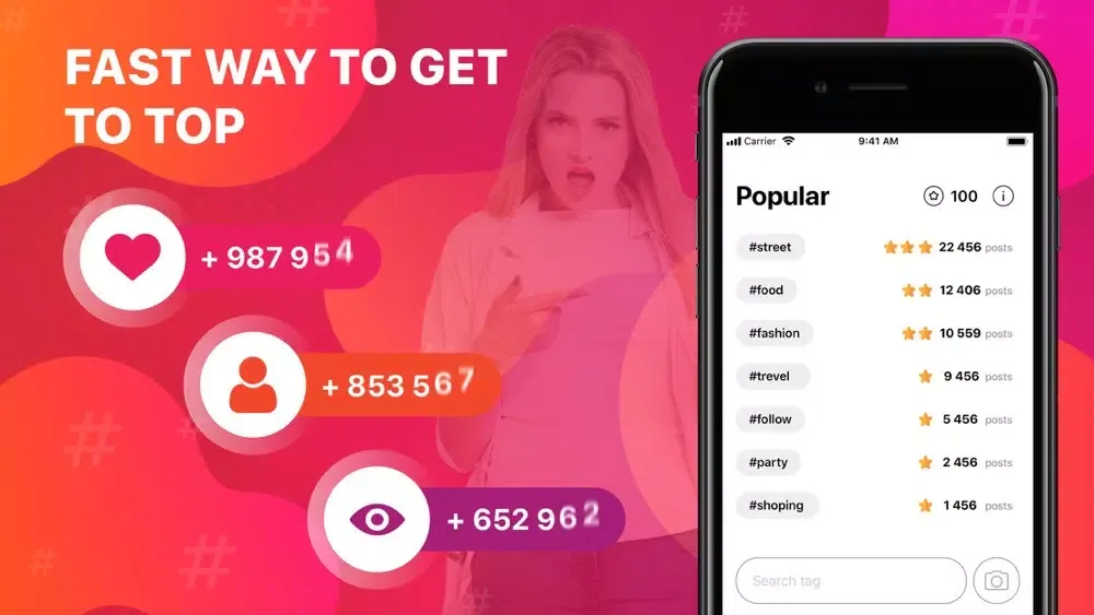 تصاویر All Likes: get top hashtags +