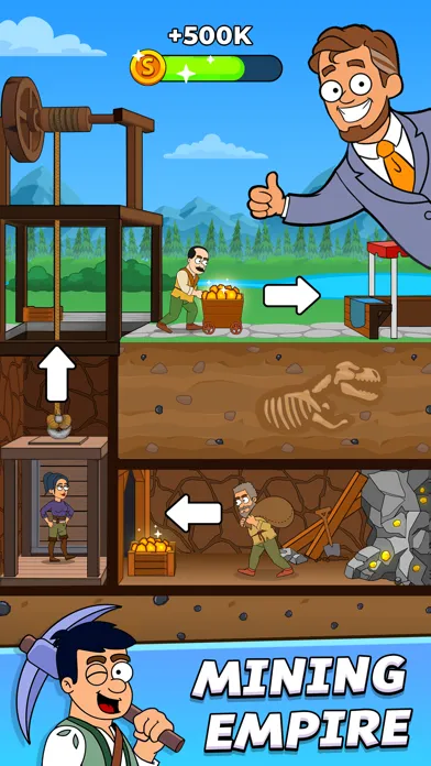 Mining Empire: Get Idle Gold Ekran Görüntüleri