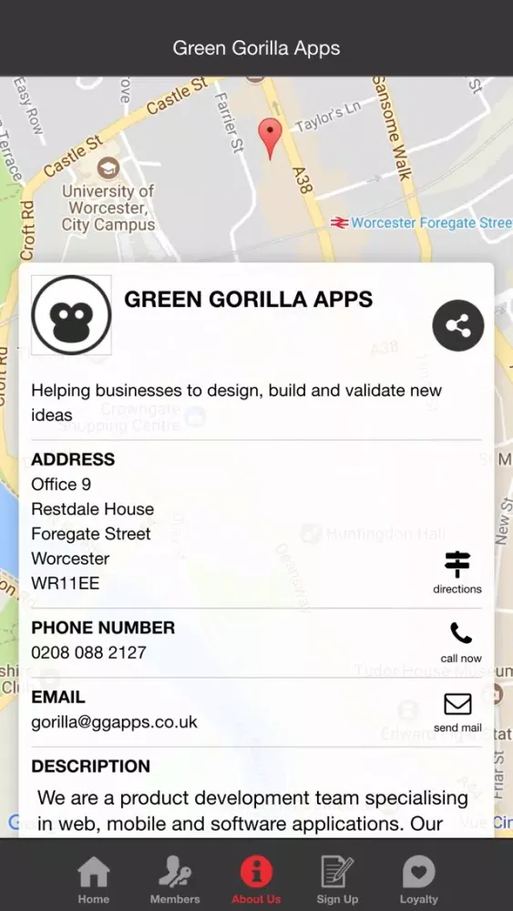 Green Gorilla Apps CRM স্ক্রিনশট