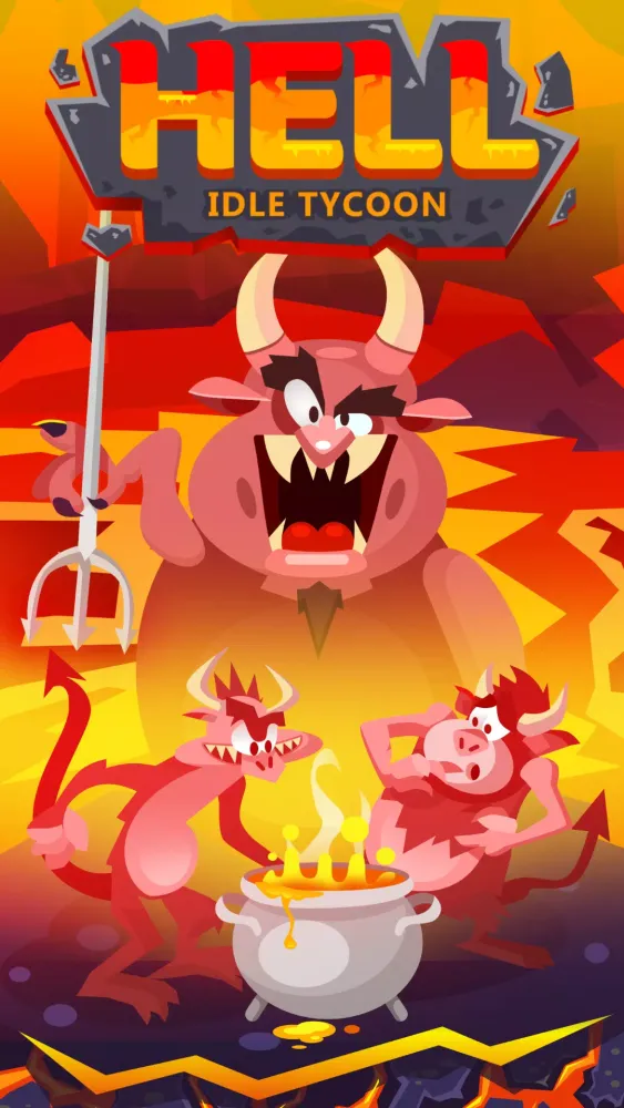 Ảnh chụp màn hình của Hell: Idle Evil Tycoon Sim