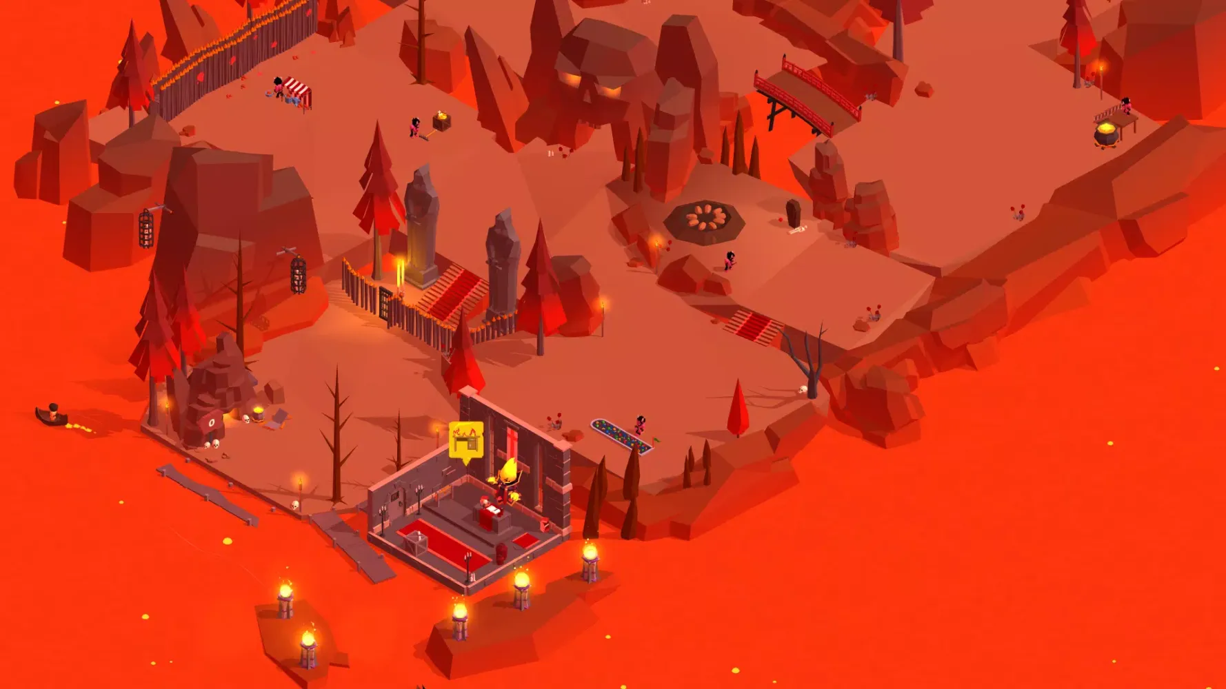 Ảnh chụp màn hình của Hell: Idle Evil Tycoon Sim