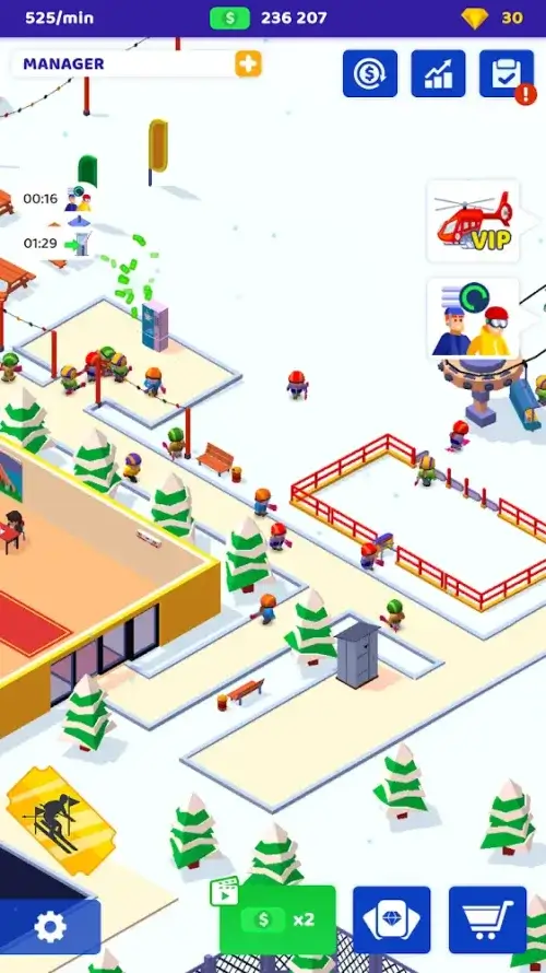 Ski Resort: Idle Snow Tycoon-screenshot-2