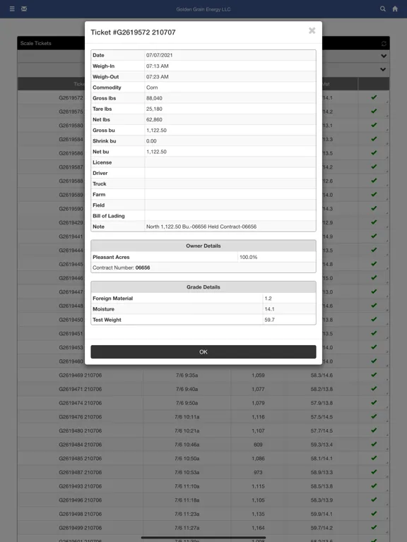 Golden Grain Energy, LLC iPad  Screenshots