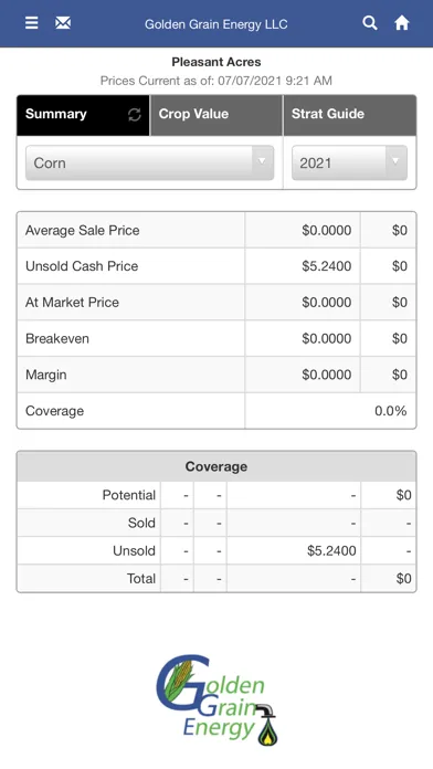 Golden Grain Energy, LLC Screenshots