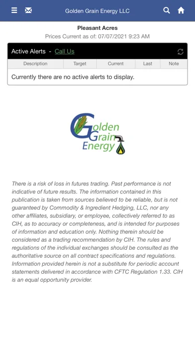 Golden Grain Energy, LLC Screenshots