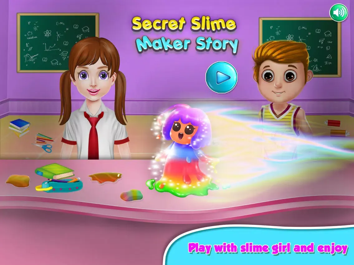 Secret Slime Girl Story Maker iPad  سکرین شاٹس