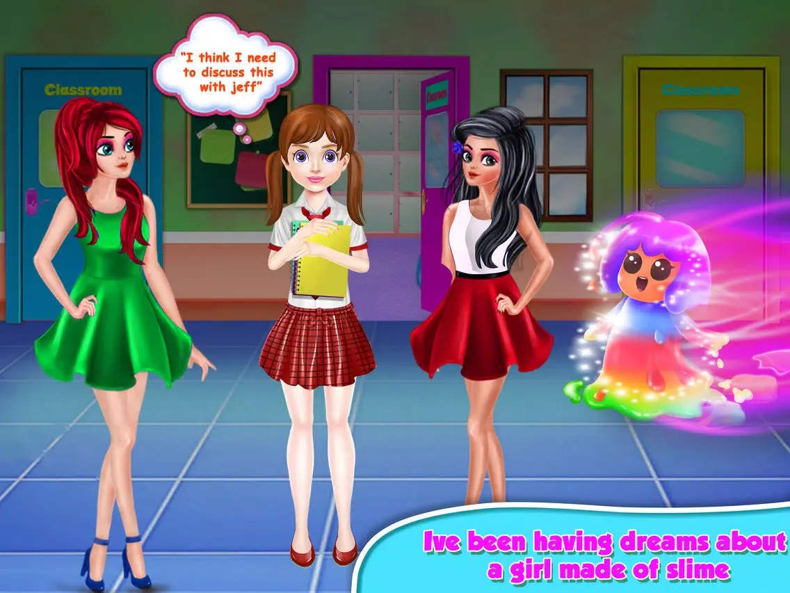 Secret Slime Girl Story Maker iPad  سکرین شاٹس