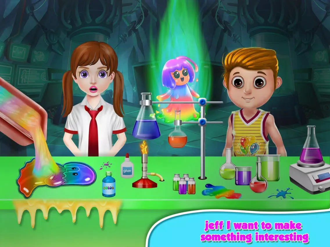 Secret Slime Girl Story Maker iPad  سکرین شاٹس