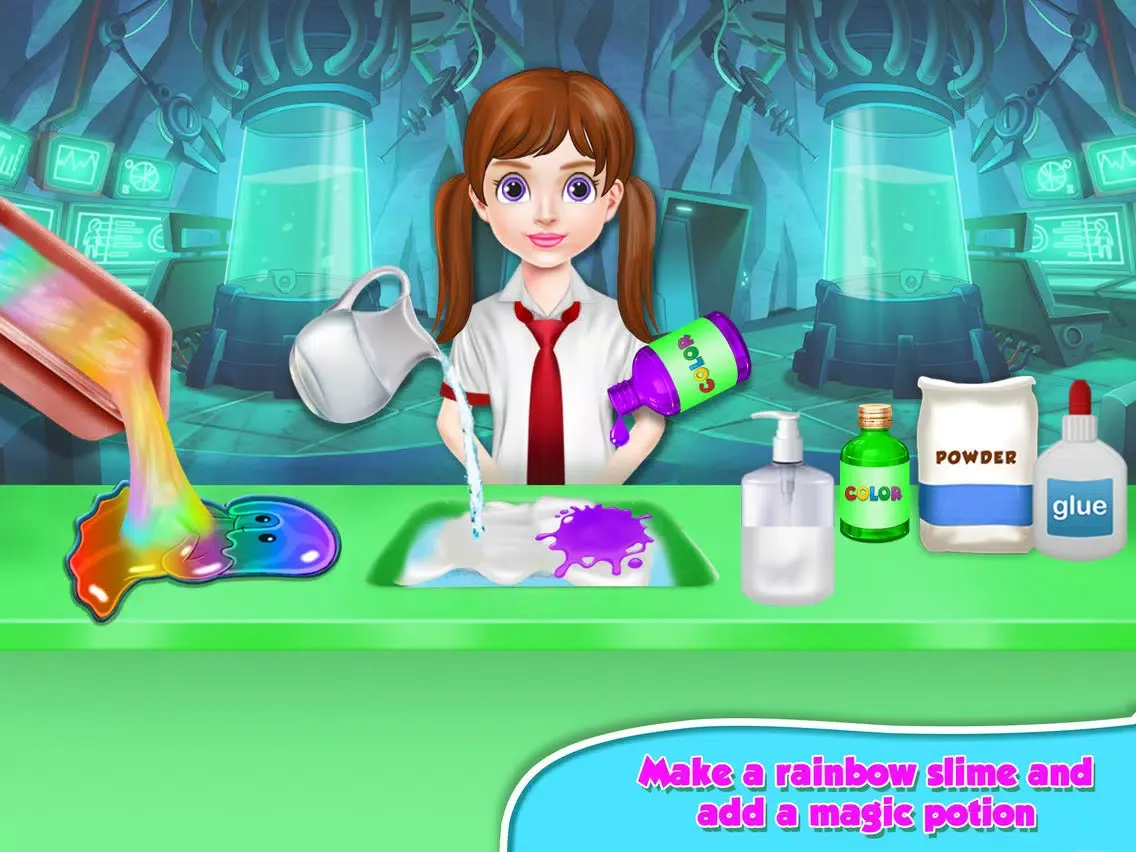 Secret Slime Girl Story Maker iPad  سکرین شاٹس