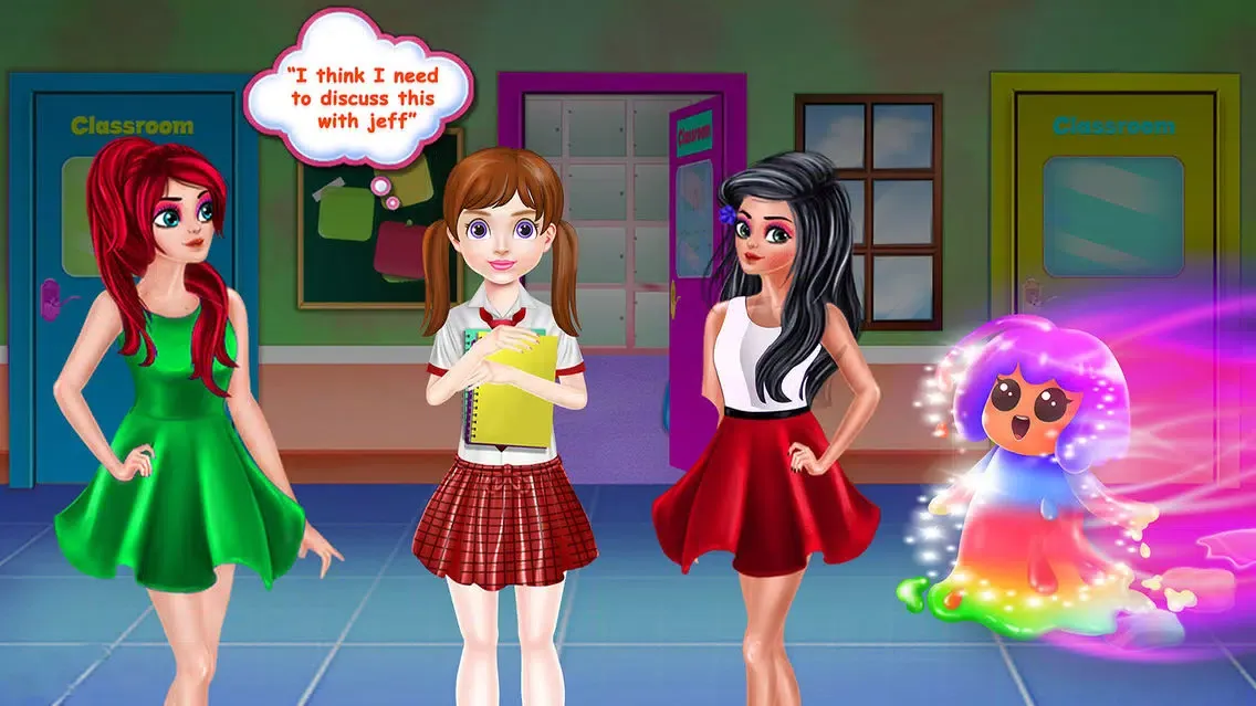 Secret Slime Girl Story Maker سکرین شاٹس