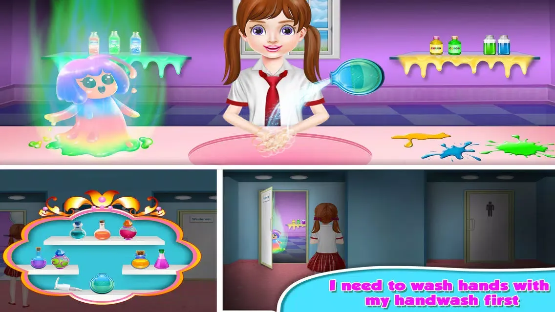 Secret Slime Girl Story Maker سکرین شاٹس