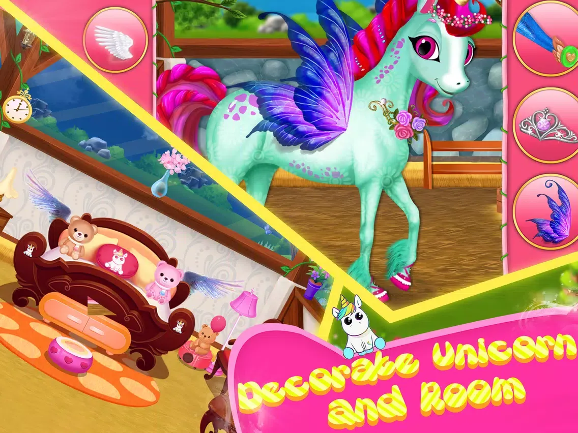Unicorn Pet Care Daycare iPad 应用截图