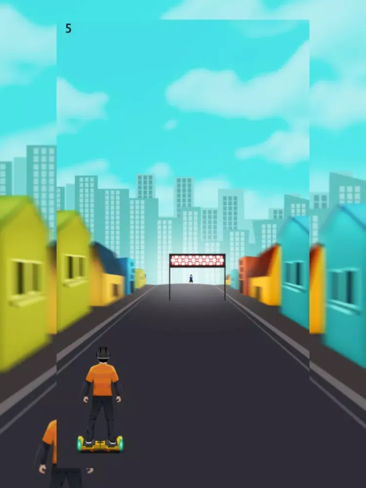 Hoverboard Future Race iPad  Ekran Görüntüleri