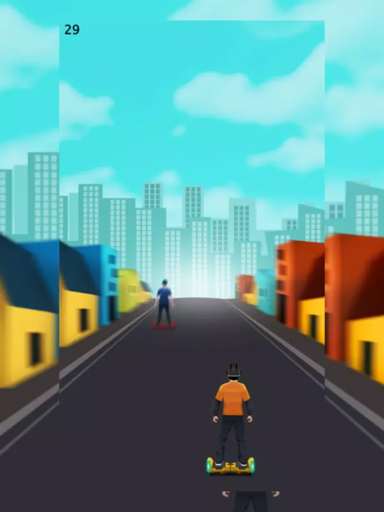 Hoverboard Future Race iPad  Ekran Görüntüleri