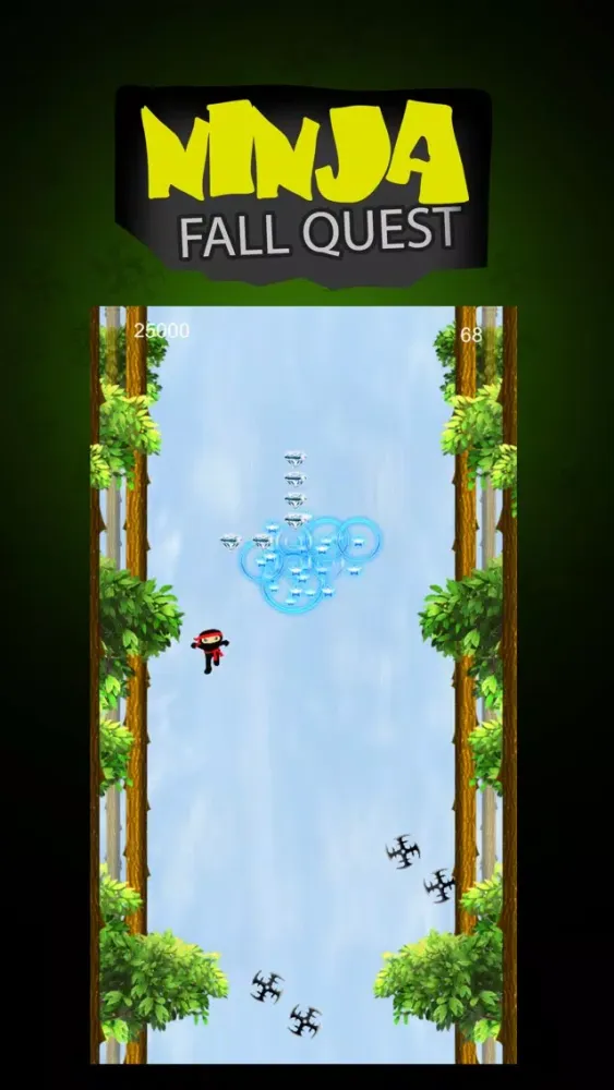 ภาพหน้าจอของ Ninja Fall Quest