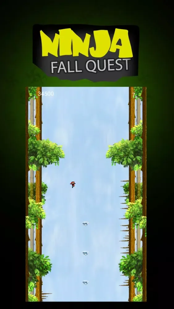 ภาพหน้าจอของ Ninja Fall Quest