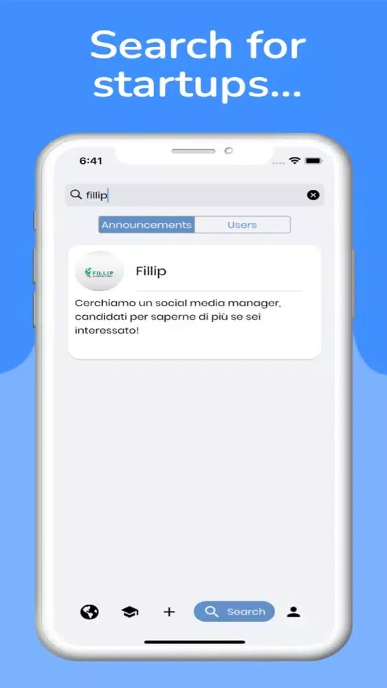 Capturas de pantalla de UniStartups