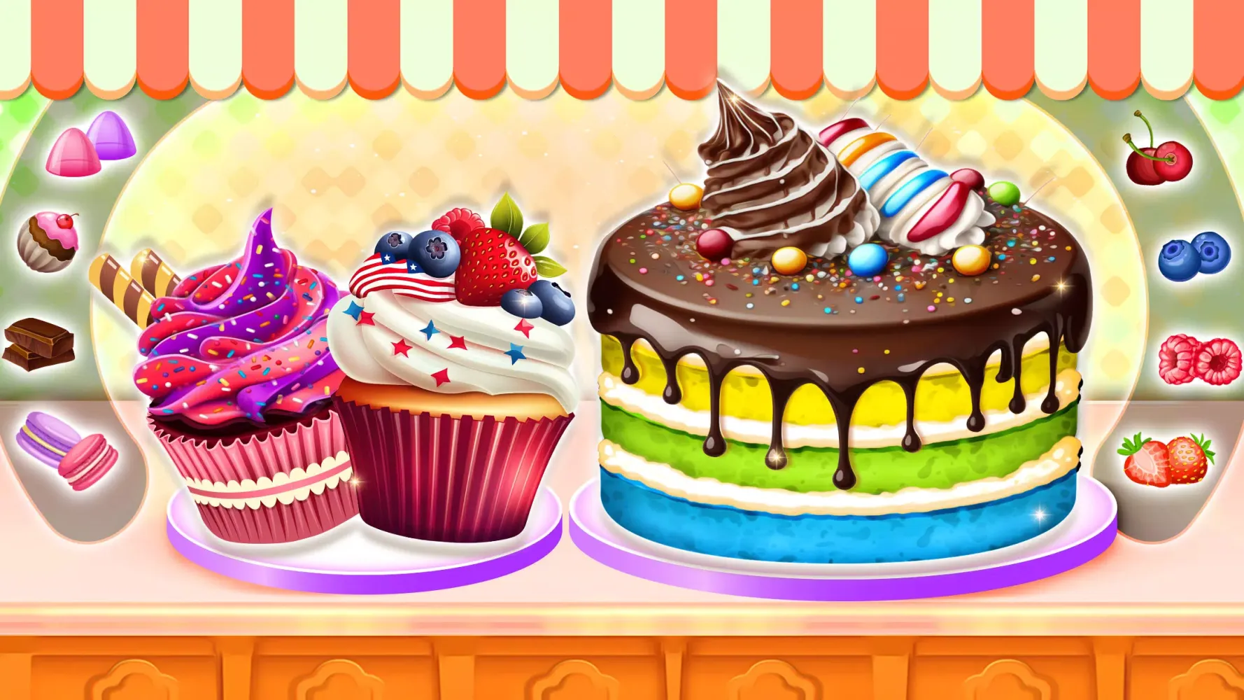 Cake Games: Baking & Cooking Ekran Görüntüleri