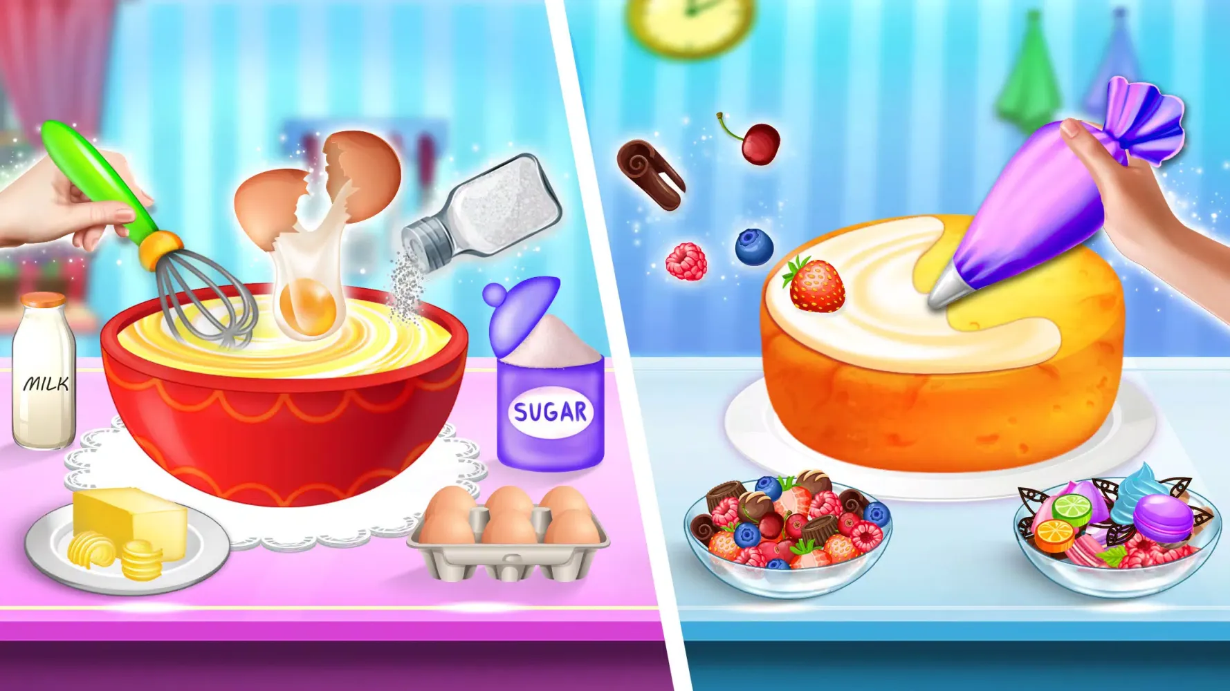 Cake Games: Baking & Cooking Ekran Görüntüleri