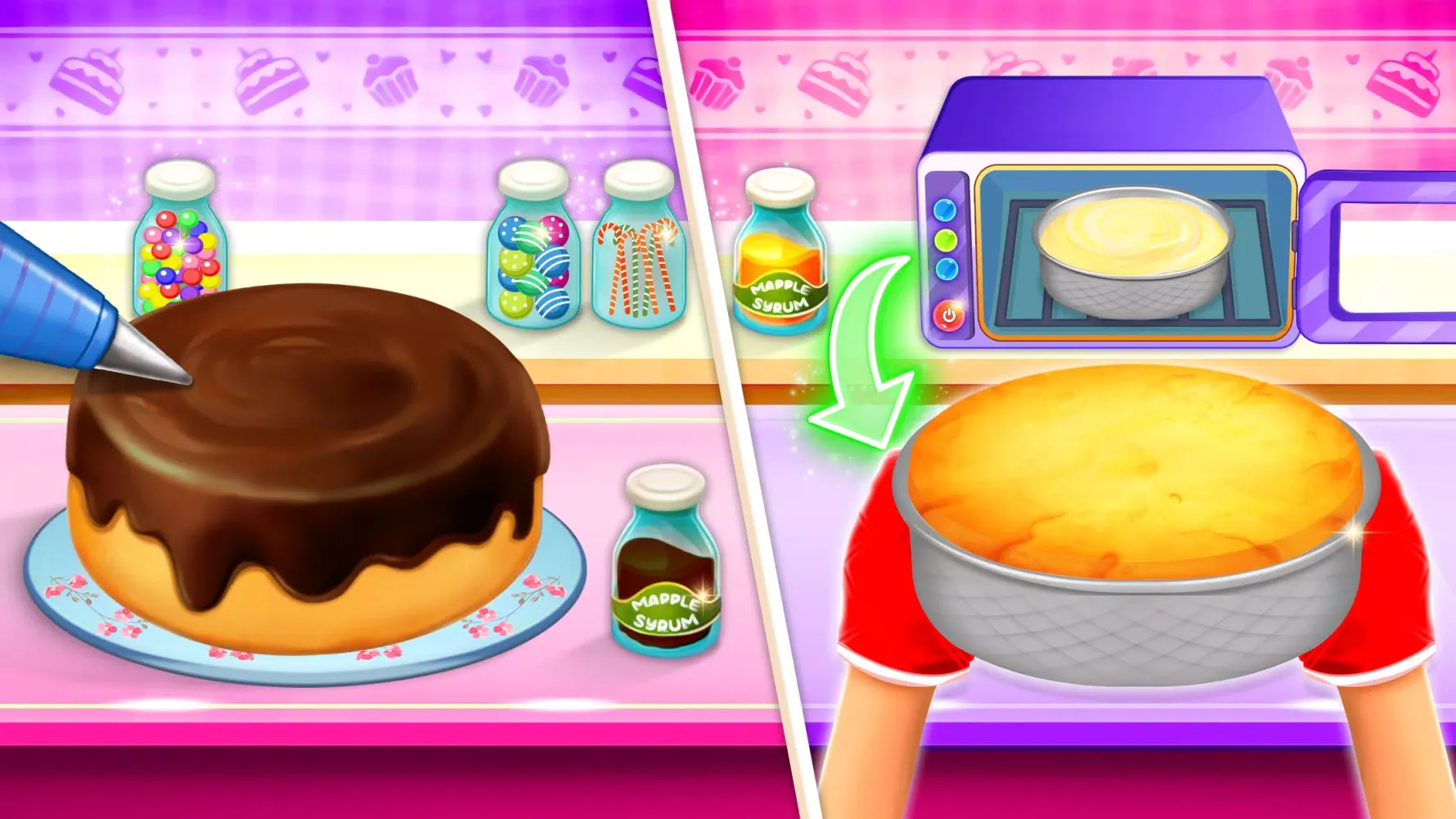 Cake Games: Baking & Cooking Ekran Görüntüleri
