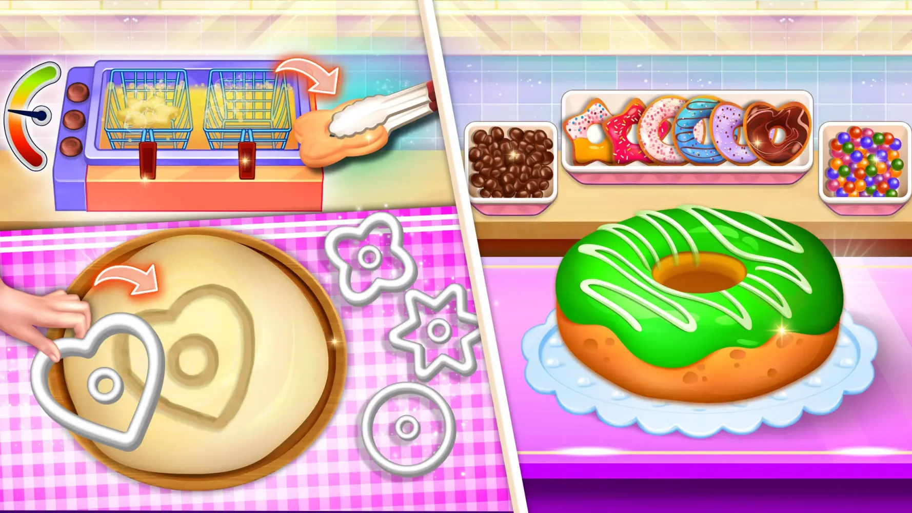 Cake Games: Baking & Cooking Ekran Görüntüleri