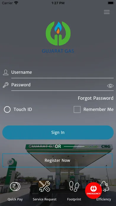 Скриншоты Gujarat Gas Limited-Mobile App