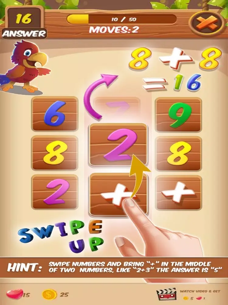 Maths Hero: Equation Match 3 iPad  Screenshots