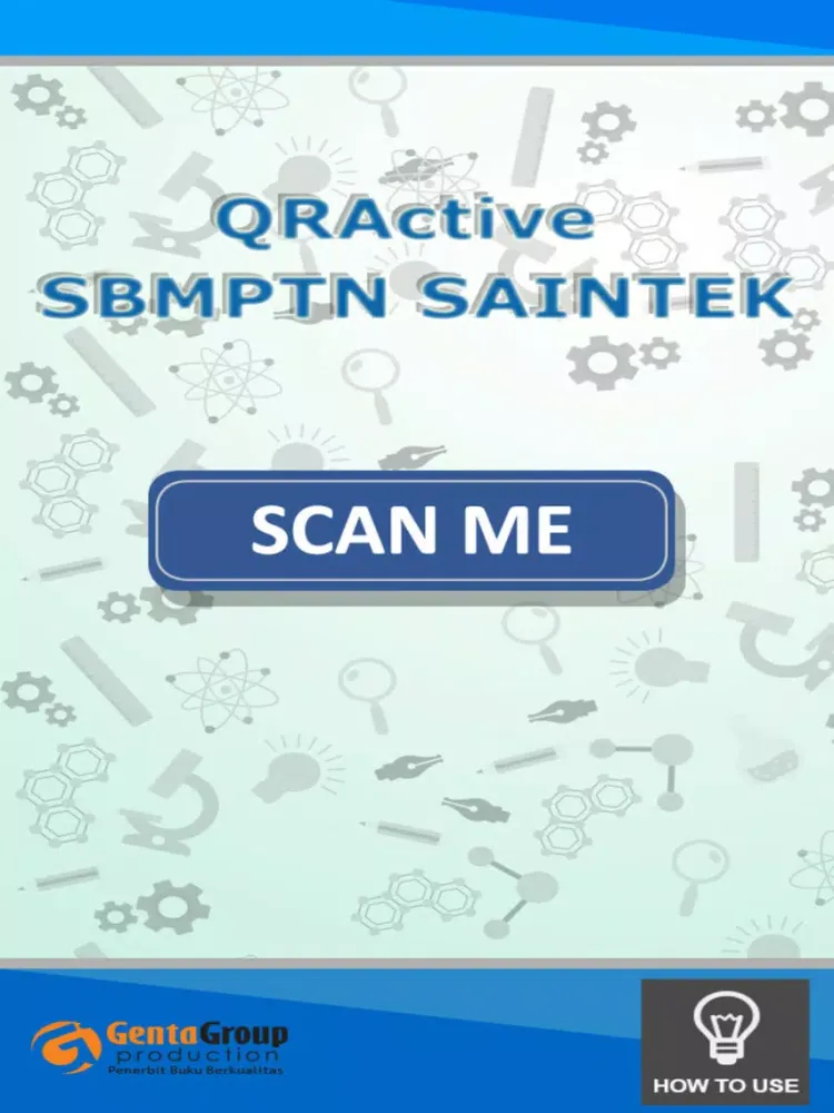 Tangkapan skrin QRActive SBMPTN SAINTEK iPad 