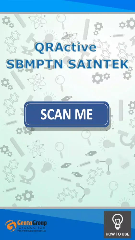 Tangkapan skrin QRActive SBMPTN SAINTEK