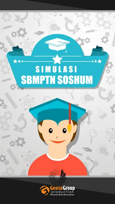 ภาพหน้าจอของ Simulasi SBMPTN SOSHUM