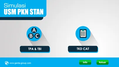 Simulasi PKN STAN سکرین شاٹس