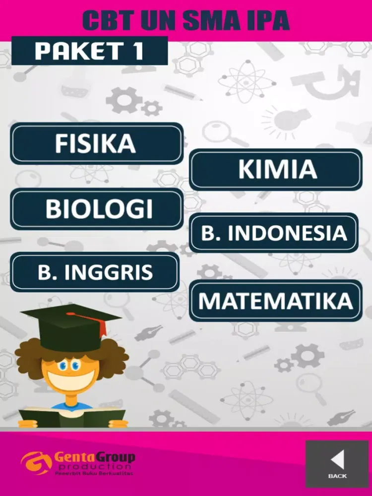 Simulasi CBT UN SMA IPA iPad  স্ক্রিনশট