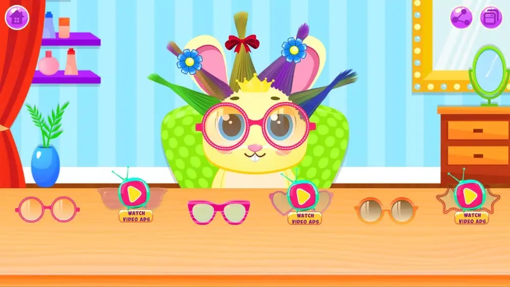 Capturas de tela do Cute Animal Pet Hairstyle Spa