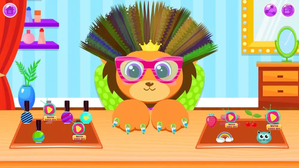 Capturas de tela do Cute Animal Pet Hairstyle Spa