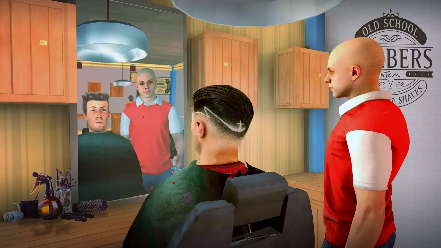 Barber Shop Hair Salon Game Screenshots